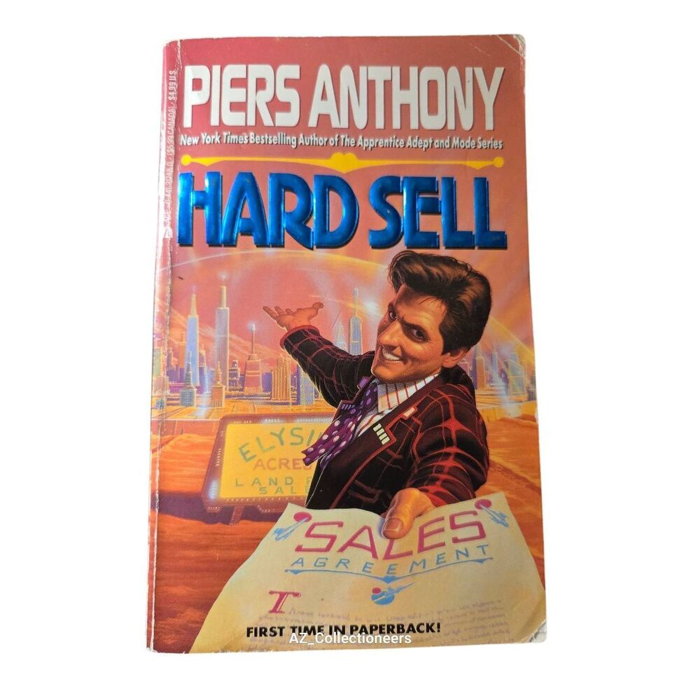 Hard sell by Piers Anthony - ace science fiction books 0441374810